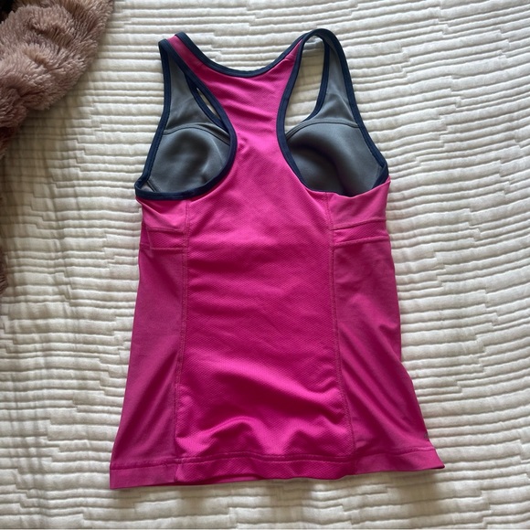 Nike Neon Pink Running Tank - Picture 6 of 6